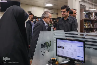بازدید معاون امور مجلس رئیس‌جمهور از تحریریه ایکنا