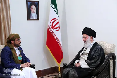 دیدار سخنگوی جنبش انصارالله یمن با رهبر انقلاب
