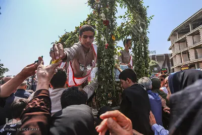 عزاداری شهادت امام جعفر صادق(ع) در اراک