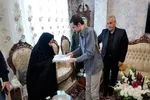 دیدار مسئولان با خانواده شهدای تجاوز رژیم صهیونیستی به آذربایجان‌‌شرقی + فیلم