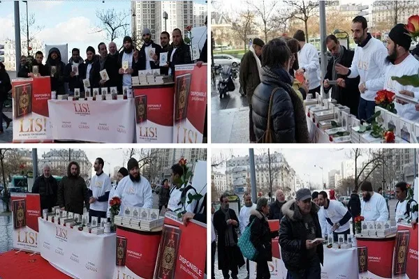 Distribution de Coran comme une réponse à l’islamophobie