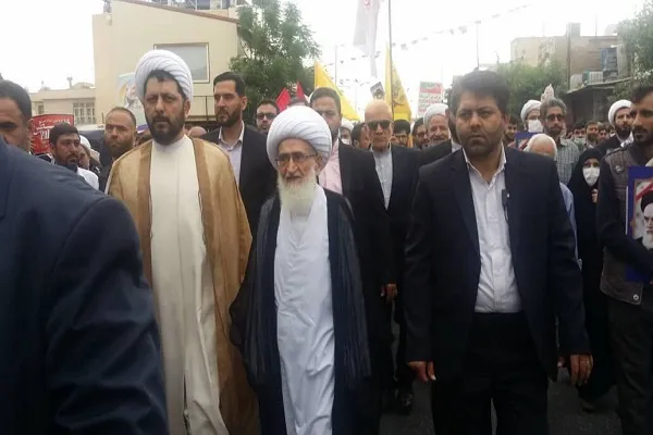 مسلمانان برای حفظ قدس در راهپیمایی این روز شرکت کردند