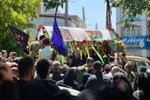 تشییع پیکر شهید قهرمانی