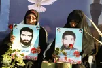تشعیع پیکر دو شهید گمنام در بیرجند
