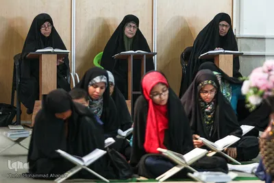 جزءخوانی قرآن کریم در مسجد جامع خرمشهر 