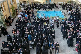 حسینیه ایران؛ مجلس روضه امام حسین(ع) در خانه موزه مدرس