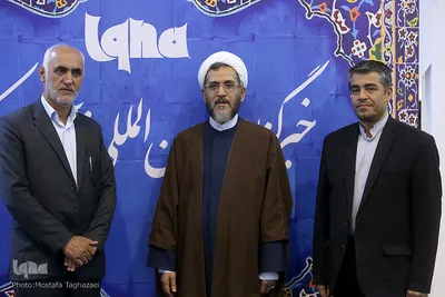 میهمانان غرفه خبرگزاری ایکنا در سیزدهمین روز نمایشگاه قران کریم