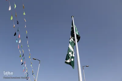آیین رونمایی از المان و پرچم «یا مهدی (عج)» در شیراز‎‎