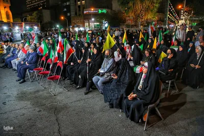 سومین اجتماع حافظان قرآن کریم در میدان فلسطین