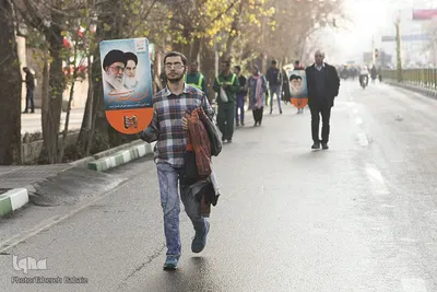 راهپیمایی ۲۲ بهمن "میدان فردوسی" 
