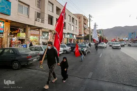 علم گردانی در شیراز‎