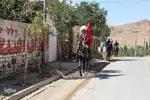 سوارکاران خراسان شمالی در راه مشهد