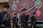 آیین تعویض پرچم گنبد آستان حضرت شاهچراغ (ع)‎‎