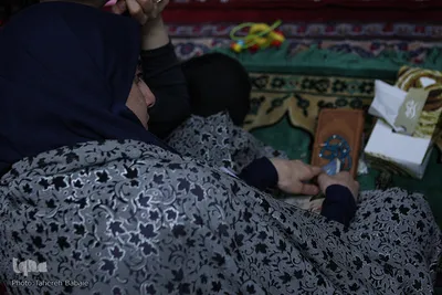 مراسم اعتکاف بانوان در مسجد باغستانی
