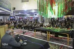 مراسم وداع با شهید گمنام در شیراز