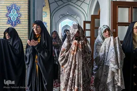 نماز عید سعید قربان در حرم حضرت عبدالعظيم(ع)