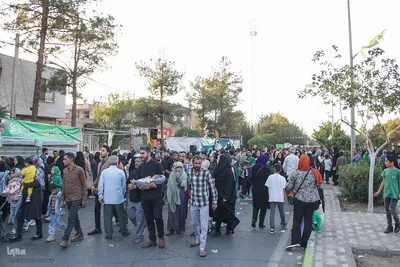 حضور حماسه‌ساز بیرجندی ها در مهمانی کیلومتری غدیر