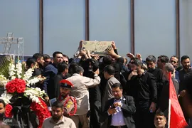 تشییع پیکر شهید گمنام