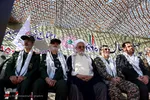 تجدید بیعت بسیجیان با مقام معظم رهبری و آرمان های امام خمینی(ره)