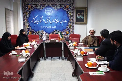 بازدیداحمد آکوچکیان رئیس مرکز تحقیقات استراتژیک توسعه (رشد)از خبرگزاری بین المللی قرآن