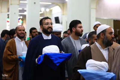 مراسم عمامه‌گذاری طلاب حوزه علمیه اصفهان