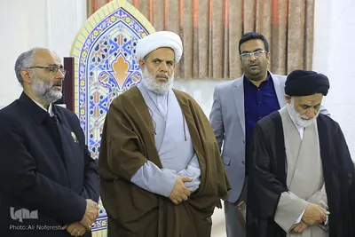 دیدار خدام رضوی با حجت‌الاسلام عبادی
