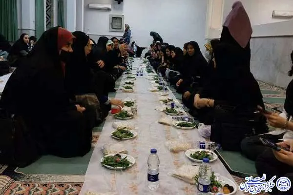 عکس | ضیافت افطاری در دانشگاه آزاد اسلامی کرج