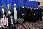 دیدار جهادگران جهاددانشگاهی سمنان باحجت الاسلام و المسلمین مرتضی مطیعی، نماینده ولی فقیه در استان سمنان