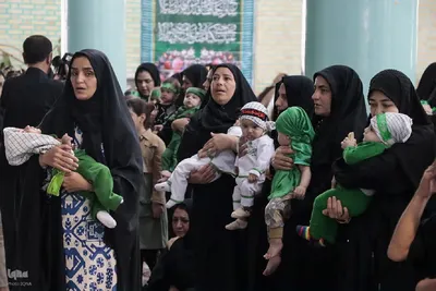 همایش شیرخوارگان حسینی در مصلی تکاب‎