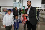  استقبال از «حسین پورکویر» در مشهد