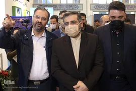 بازدید محمدمهدی اسماعیلی، وزیر فرهنگ و ارشاد اسلامی از بیست و نهمین نمایشگاه بین المللی قرآن کریم