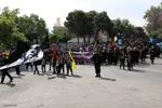 مراسم پیاده‌روی جاماندگان اربعین در اهر