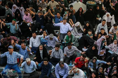 مراسم دعای عرفه در حرم مطهر رضوی
