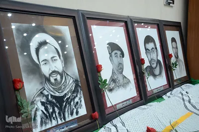 مراسم بزرگداشت شهدای بمباران دانشکده فنی دانشگاه تبریز