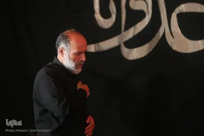 مراسم سوگواری هیئت هنر و رسانه قم