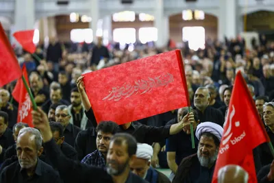 مراسم جاماندگان اربعین حسینی در تبریز