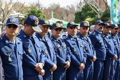 تشییع پیکر مطهر 13 شهید جنگ رمضان در تبریز