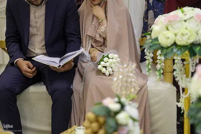 مراسم ازدواج چندی از جوانان در حرم مطهر شاهچراغ