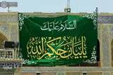 صحن و سرای بارگاه مطهر علوی در میلاد امام حسن(ع)