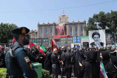 اجتماع مردم تبریز در خونخواهی رهبر شهید