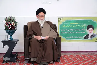 نشست خبری آیت الله مدرسی امام جمعه بخش مرکزی یزد‎‎
