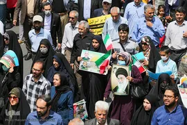 راهپیمایی روز قدس در شیراز