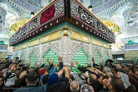 سامرا در سوگ امام هادی(ع)