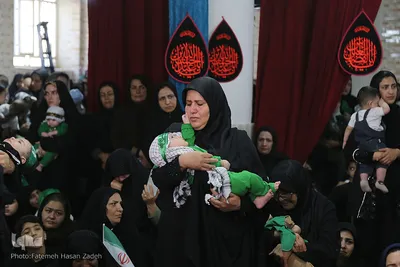 مراسم شیرخوارگان حسینی در یاسوج
