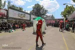 آیین نمادین حرکت کاروان حسینی و شبیه‌خوانی عاشورای حسینی در اهر