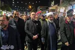 سوگواری دانش آموزان بابلسری در چهلم شهادت دانش آموزان میناب