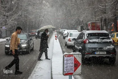 هوای برفی تهران