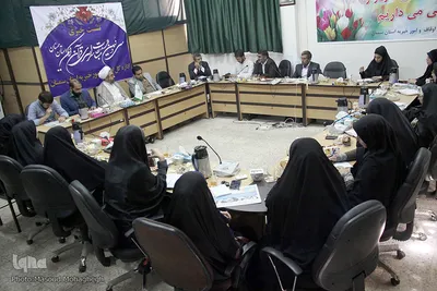 نشست خبري مديركل اوقاف و امور خيريه ـ سمنان 