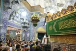 گل آرایی ضریح حضرت معصومه در آستانه سالروز ورود بانوی کرامت