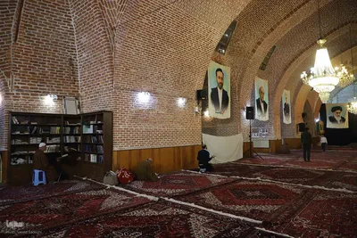 مراسم معنوی اعتکاف در تبریز